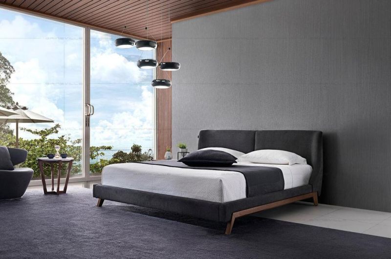 Wholesale Modern Bedroom Furniture Beds Italian Style Furniture King Bed Gc1705