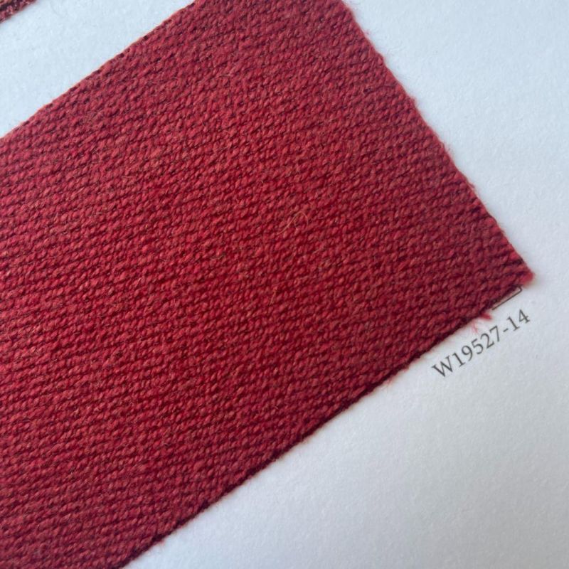 31.5%Wool 37%Polyester 31.5%Acrylic China Woven Fabric for Sofa Furniture Chair Couch with Ready Goods Project Cloth (W19527)