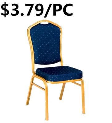 Hot Design Hotel Indoor Custom Armless Frame Padded Church Chair