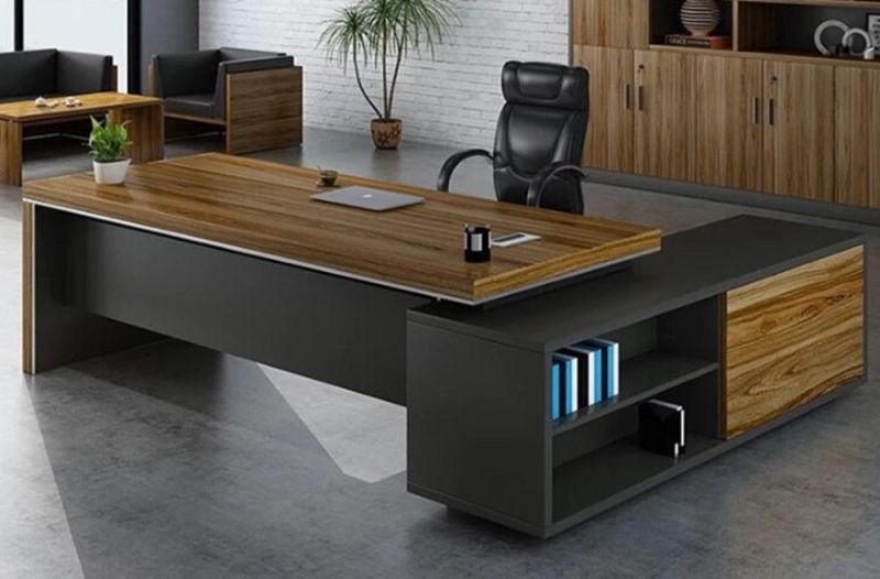 Wholesale Luxury Special Design L Shape CEO Desk Office Furniture