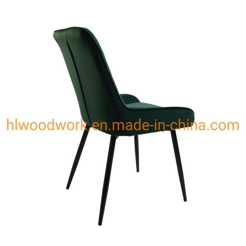 European Design Dining Room Furniture with Metal Leg Ergonomic Home Furniture Chair Hotel Metal Restaurant Dining Banquet Event Chair