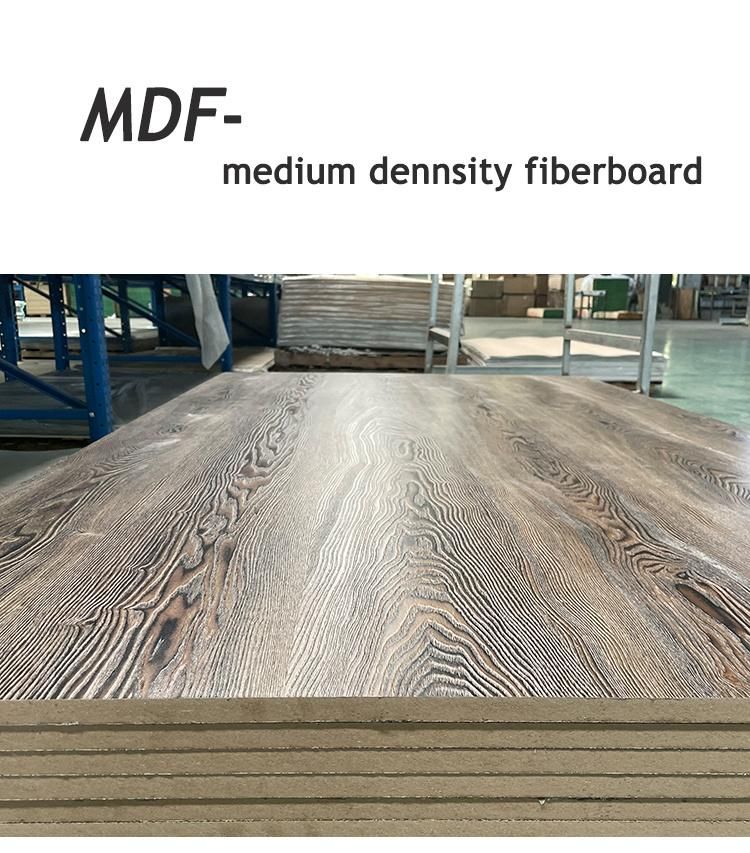 Standard Size 10mm 17mm Melamine MDF Wood Price Double Sided Melamine MDF Board