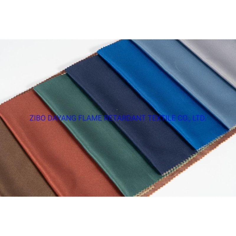 100% Cotton Flame Retardant Upholstery Plain Fabric