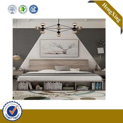 China Home Decor Wholesale Cheap Modern Wooden Double Bed Bedroom Furniture Sets