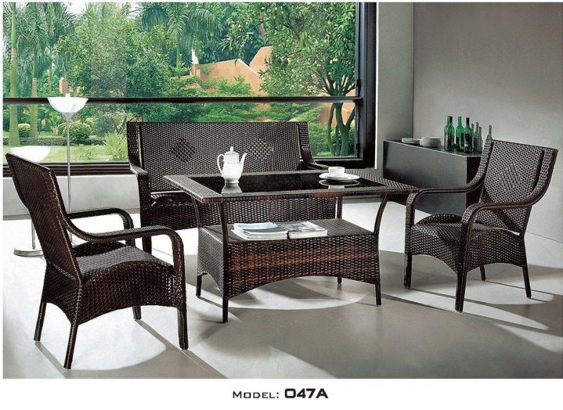 Wholesale Outdoor Bar Furniture High Stool PE Rattan Bar Chairs