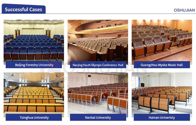 Commercial Comfortable Lobby Movie Auditorium Fabric Conference Lecture Hall Cinema Chairs Theater Seating