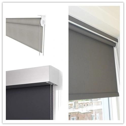 Simple Color Blackout Fabric Smart Motor Electric Window Roller Blinds and Shades