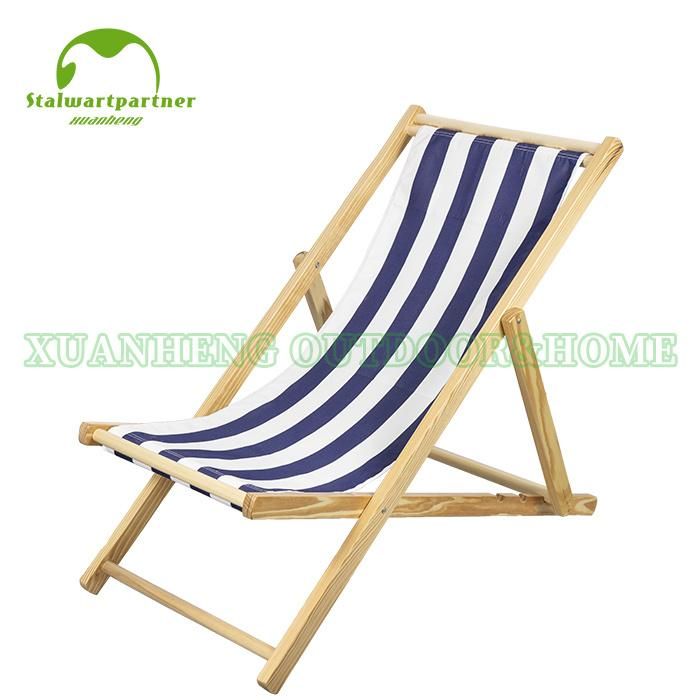 Adjustable Folding Beach Sling Chair with Sturdy Water-Proof Fabric