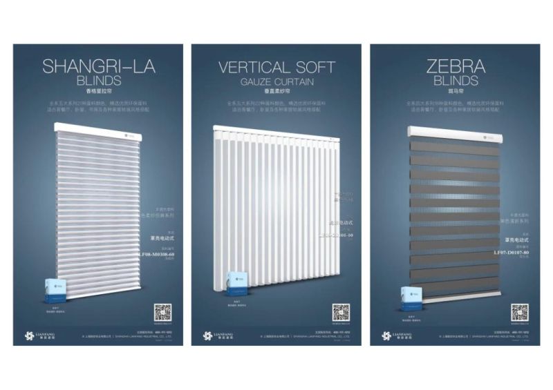 Honeycome/Shangri-La/ Vertical Soft/ Zebra/ Roller Blinds