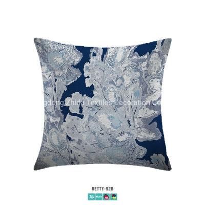 Home Bedding Modern Shining Jacquard Upholstered Sofa Pillow