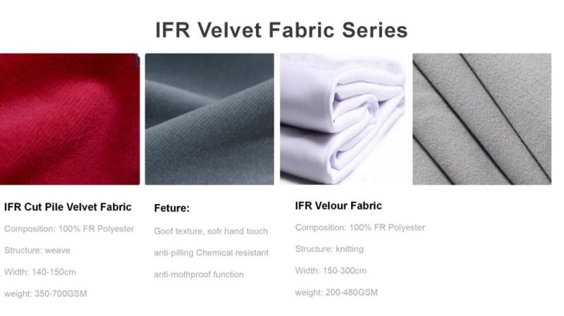 Inherently Flame Retardant 100% Polyester Sofa Furniture Upholstery Textile Fabric