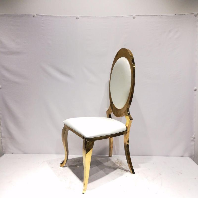 Luxury Dining Golden Rental Cross Back Wedding Chair