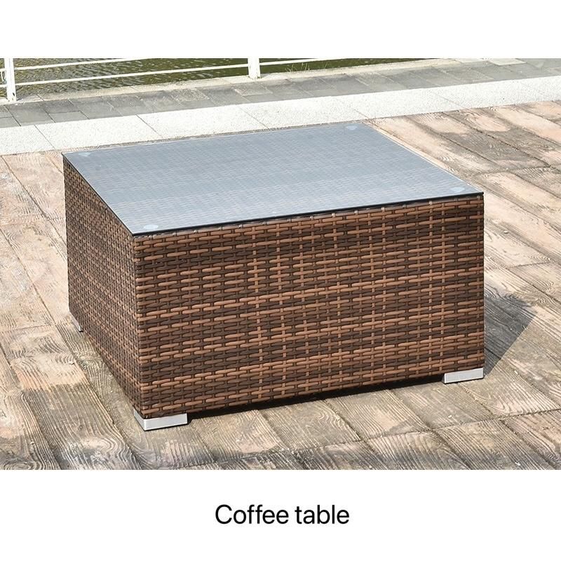 Custom Hotel Villa Patio Furniture Outdoor Coffee Bar Counter Table