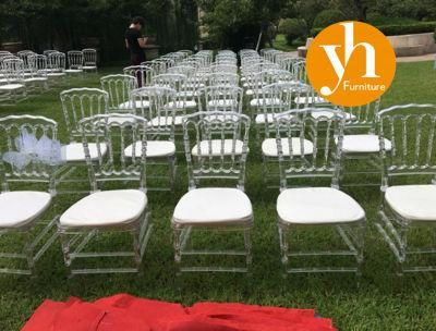 Fireproof Waterproof Fabric Aluminum Restaurant Wedding Banquet Hotel Dining Chair