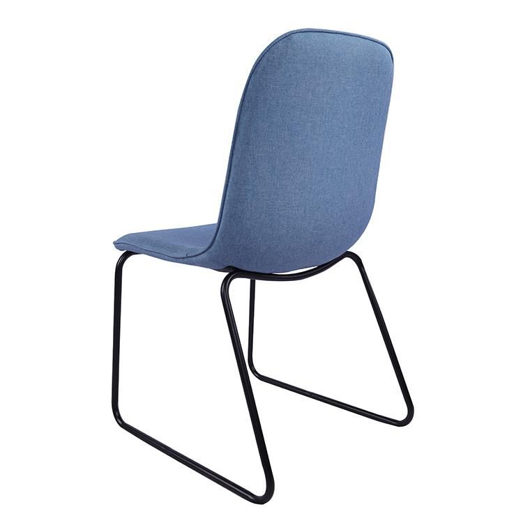 Factory Promotion Price Hotsale Fabric Dining Chair with Popular Design for Home Using