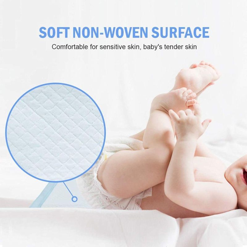 Nonwoven Disposable Massage Bedsheets Absorbent Bed Pads Disposable Wood Fluff Pulp