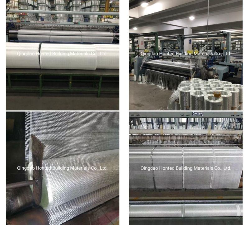 E-Glass Fiberglass Fabric / Glass Fiber Fabric for Pipe Wrapping Aluminum Foil Coating Marble Backup 65g 100g 140g 150g 160g 180g 200g