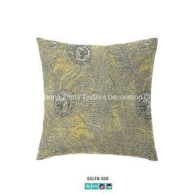 Hotel Bedding Classic Peacock Tail Pattern Sofa Fabric Upholstered Cushion Amortiguar