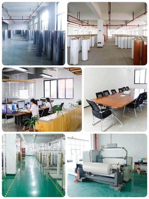 Fabric Design Decorative PVC Film for Wall Panel Laminating