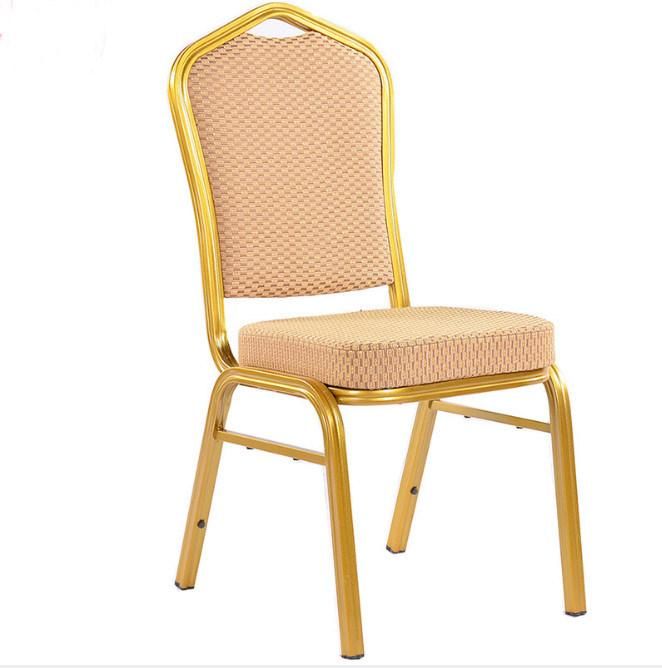 Cheap Fabric Designer Modern High Quality Stackable Metal Banquet Chair