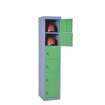 Wholesale Metal Furniture 6 Door Storage Locker Steel Employee Gym School Lockers