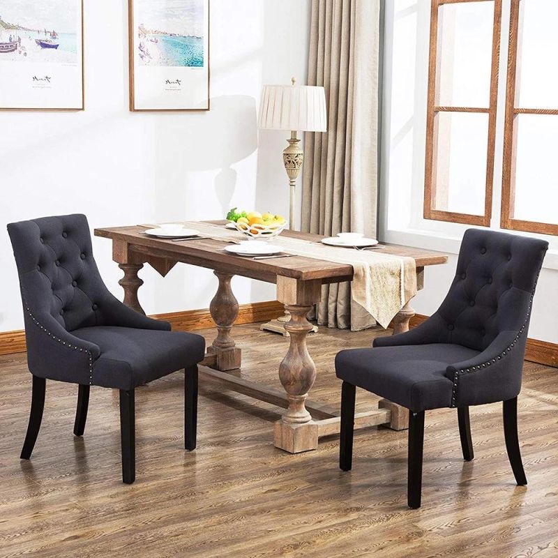 Wholesale Modern Style Cotton Fabric Velvet Dining Room Chair