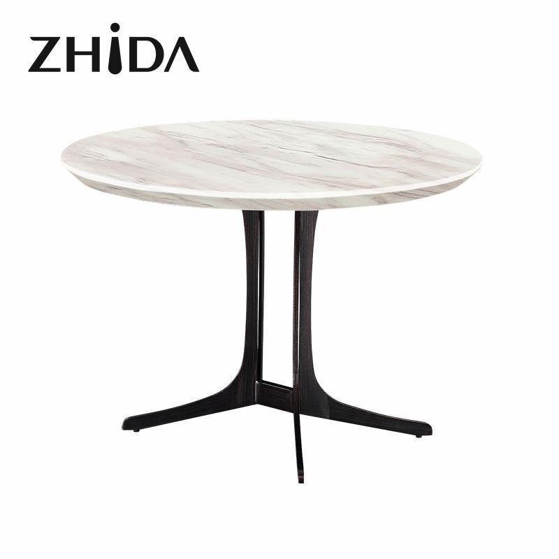 Zhida Hot Selling Wooden Round Coffee Table