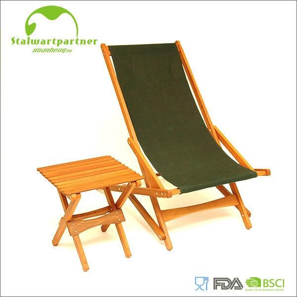 USA Style Wooden Beach Chair