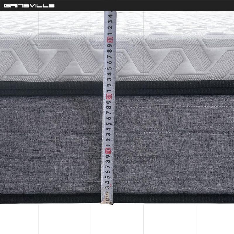 Customized Luxury Latex Bed Mattress Mini Pocket Spring Mattresses Gsv968