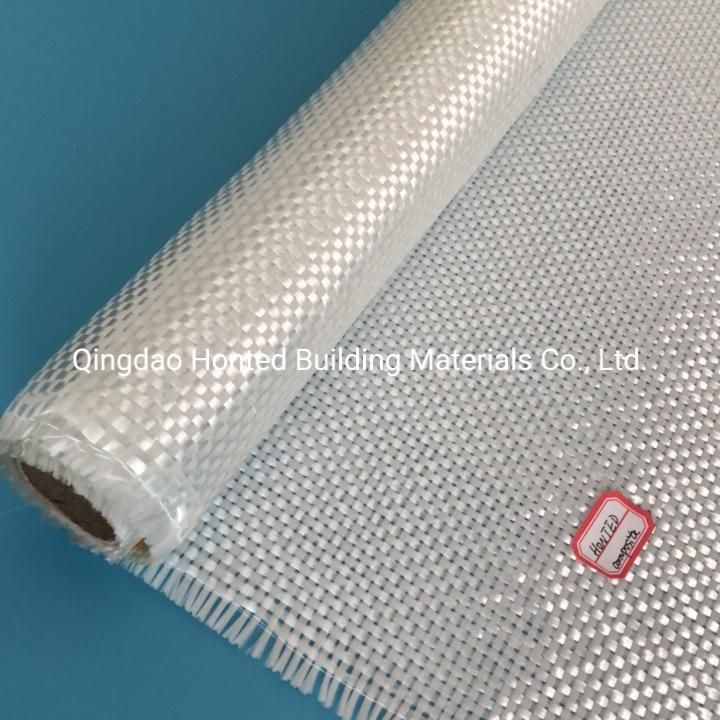 ECR Soft E Glass Fiber Woven Roving Fiberglass Cloth for Surfboard Boat FRP Profile