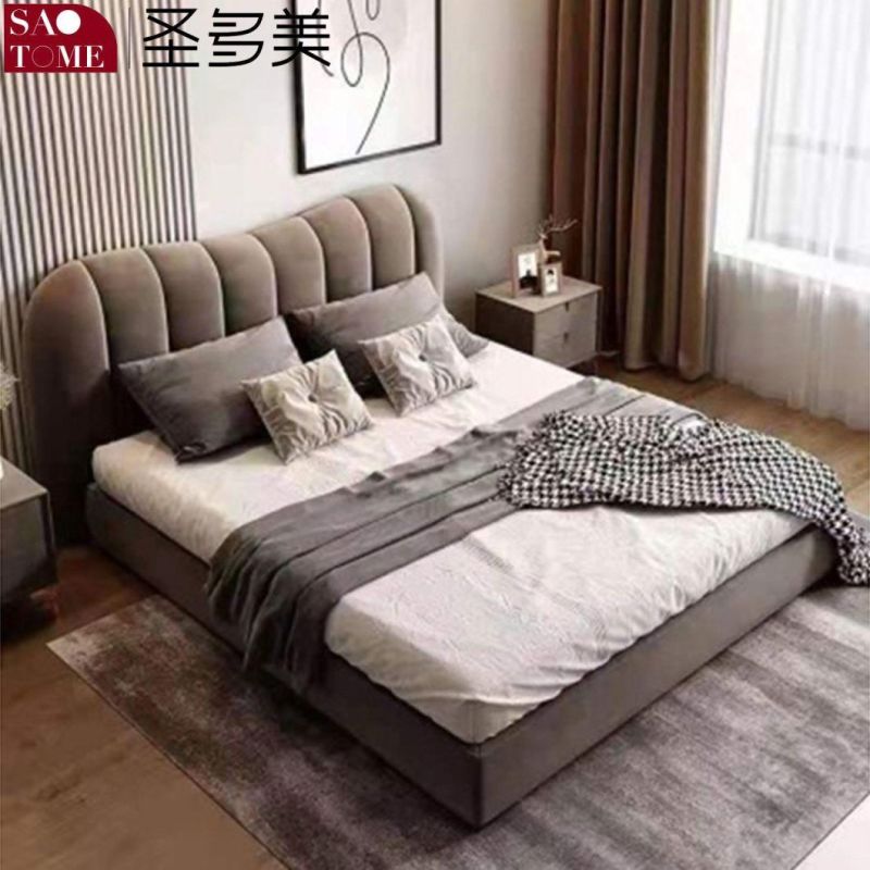 Wooden Bed Square Bed Wholesale Modern Bed Furniture