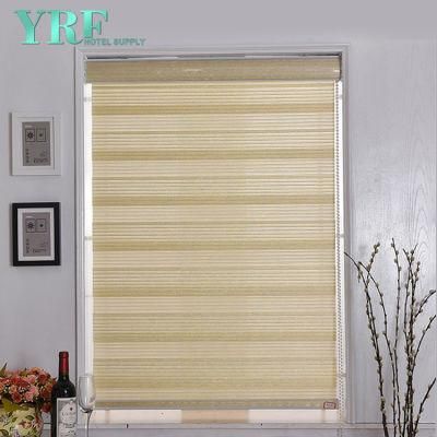 New Jacquard Pattern Elegant Soft Yarn Roller Blinds Double Shutter