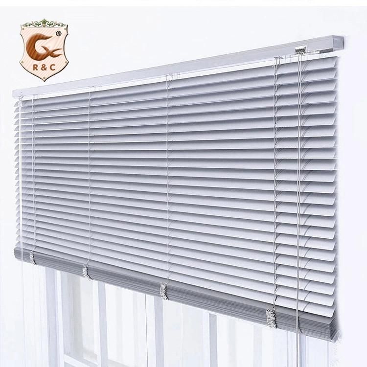 R&C Wholesale High Quality Home Sheer Clear Horizontal Blinds Aluminum Venetian Blinds