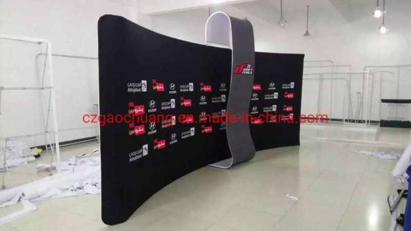 10′x20′ Pop Ez Wave Fabric Exhibition Display Booth Stand