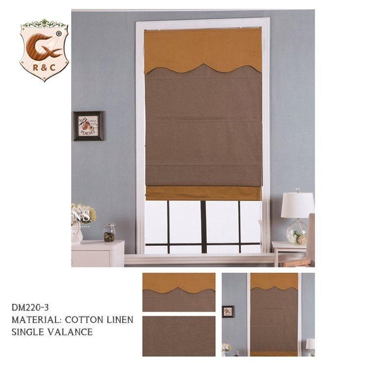 New Design Home Decor Roman Blinds Hot Sale Blackout Roman Curtain Blinds Wholesale Low Price