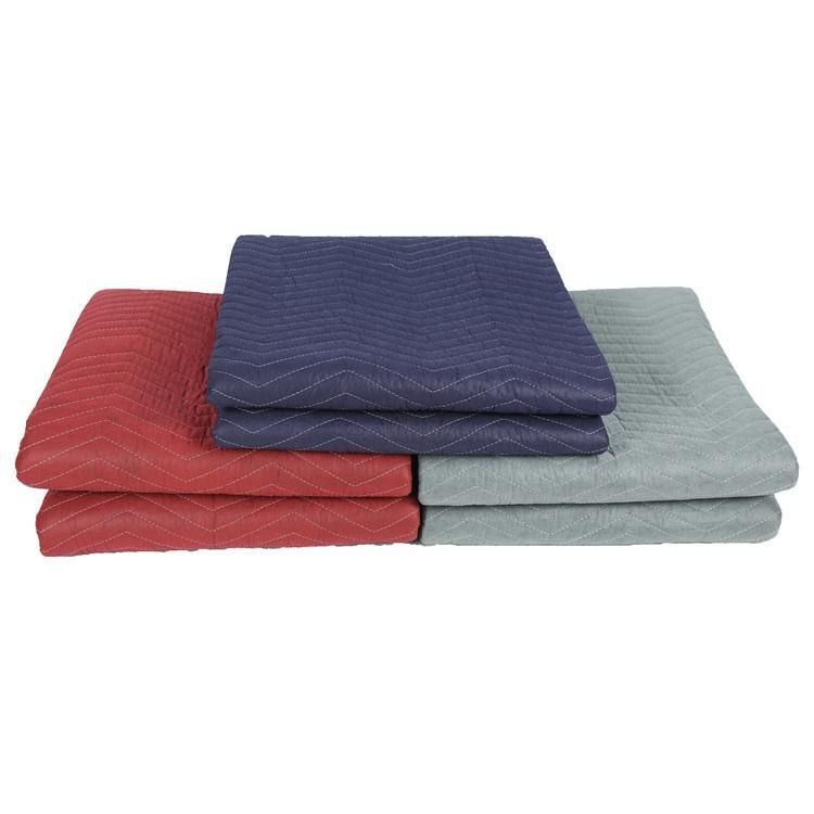 Manufacturers Moving Blankets 72 Inch X 80 Inch Non-Woven Fabric Moving Blanket Accept Customized