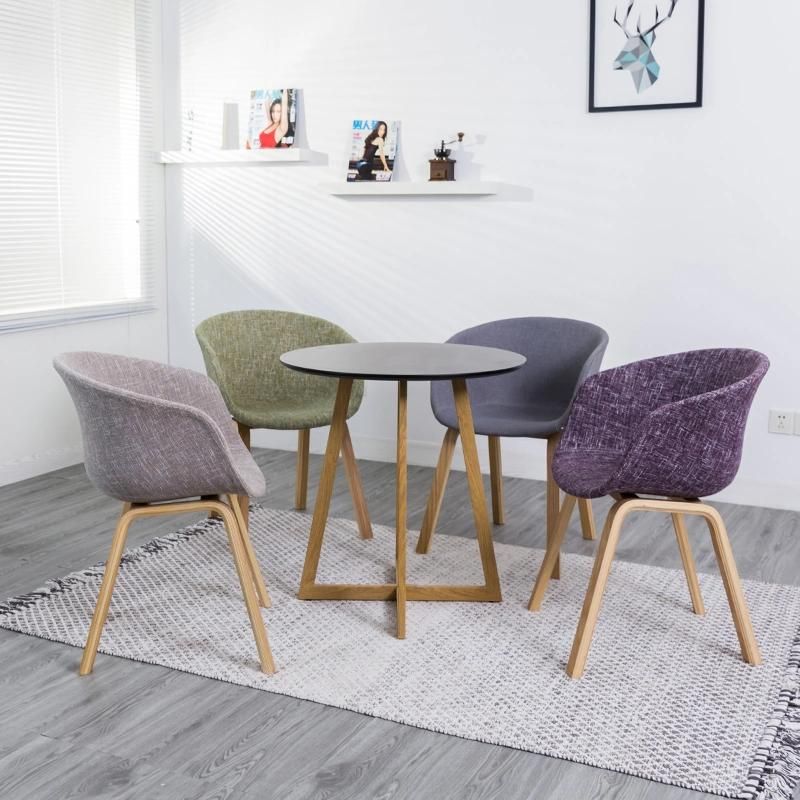 Nordic Style Modern Design Dining Room Furniture 4/6 Seats Dining Table and Chair Set