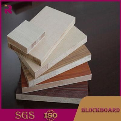 Matt Surface Finish Melamine Blockboard/Block Board Commercial