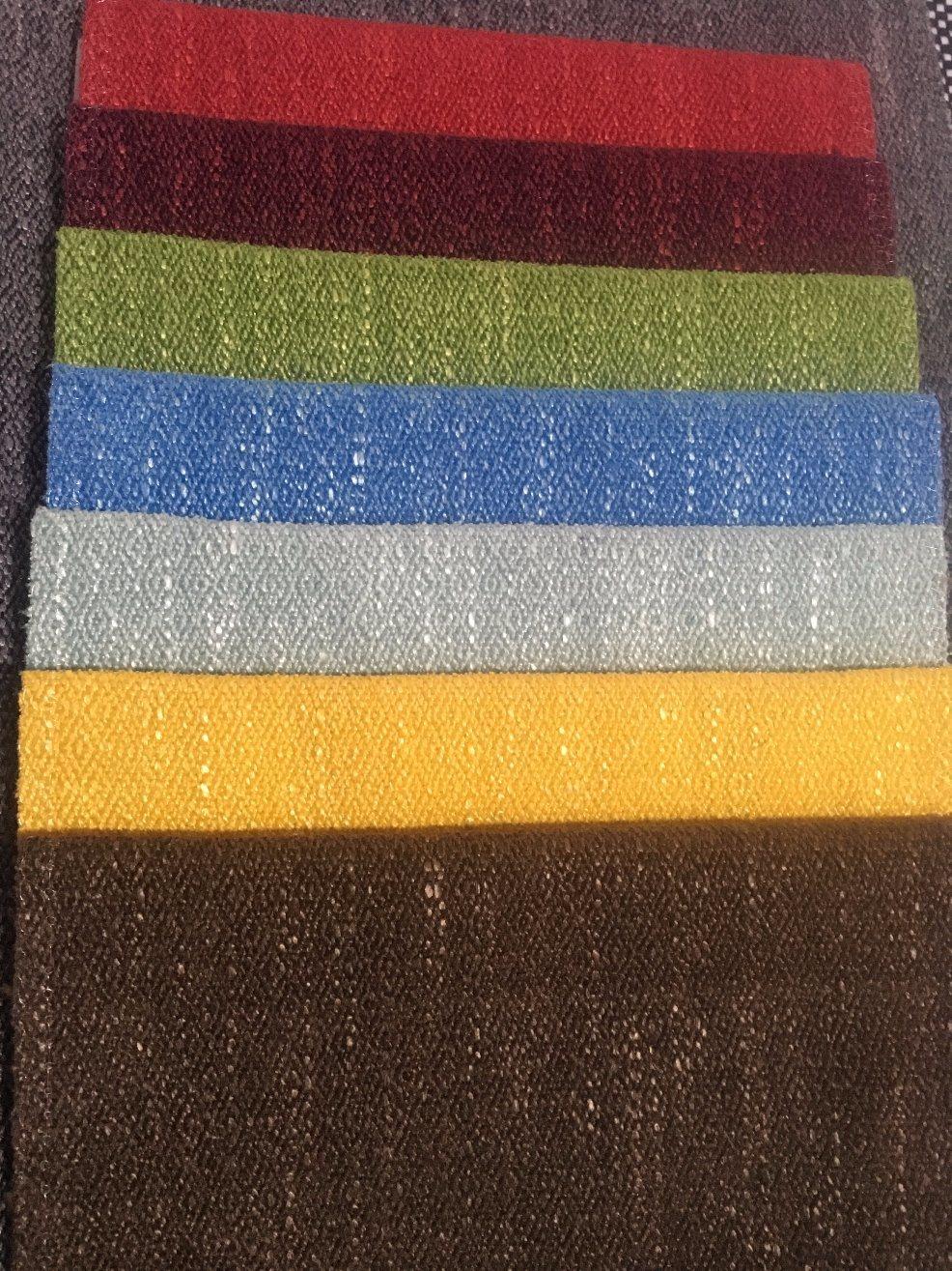 Plain Woven Sofa Fabric/Thick Polyester Sofa Fabric