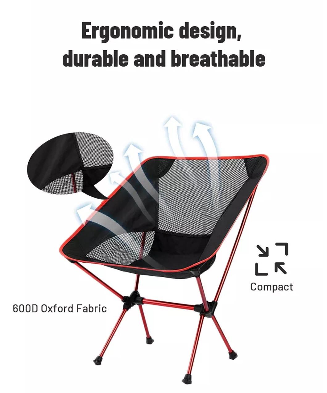 Outdoor Detachable Portable Beach Fishing Lawn Camping Sun Folding Chair