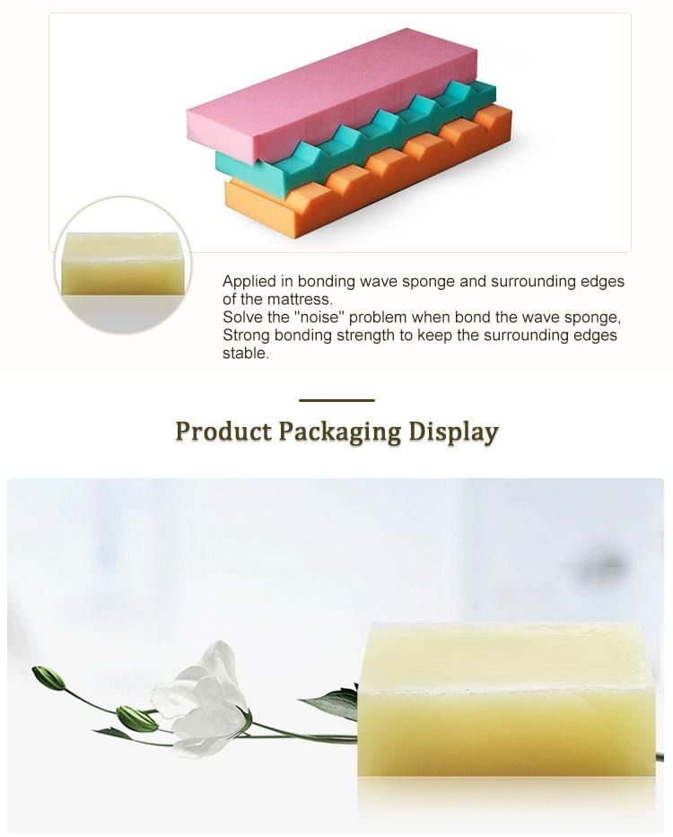 High Quality Hot Melt Glue Adhesive for Foam, Sponge etc