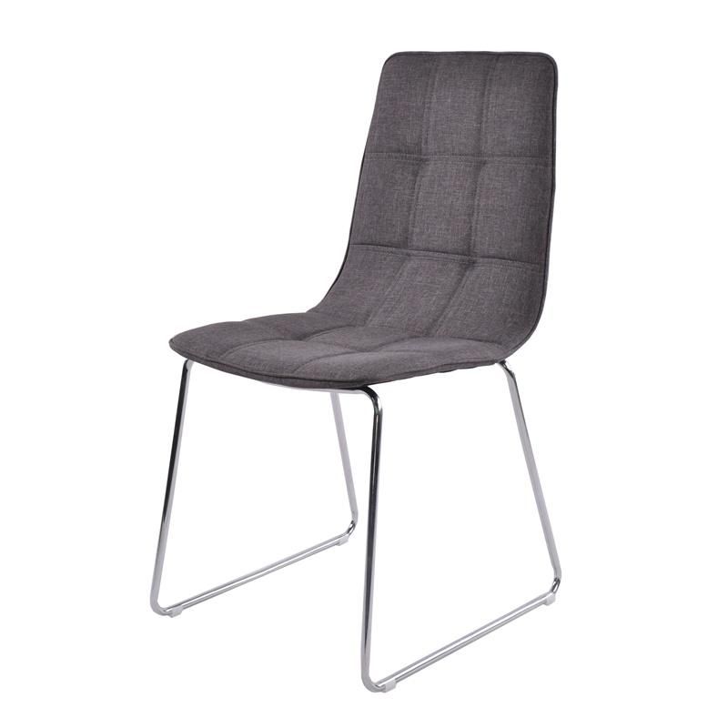 Hot Sale High Quality Home Furniture Fabric Front PU Back Dining Chair