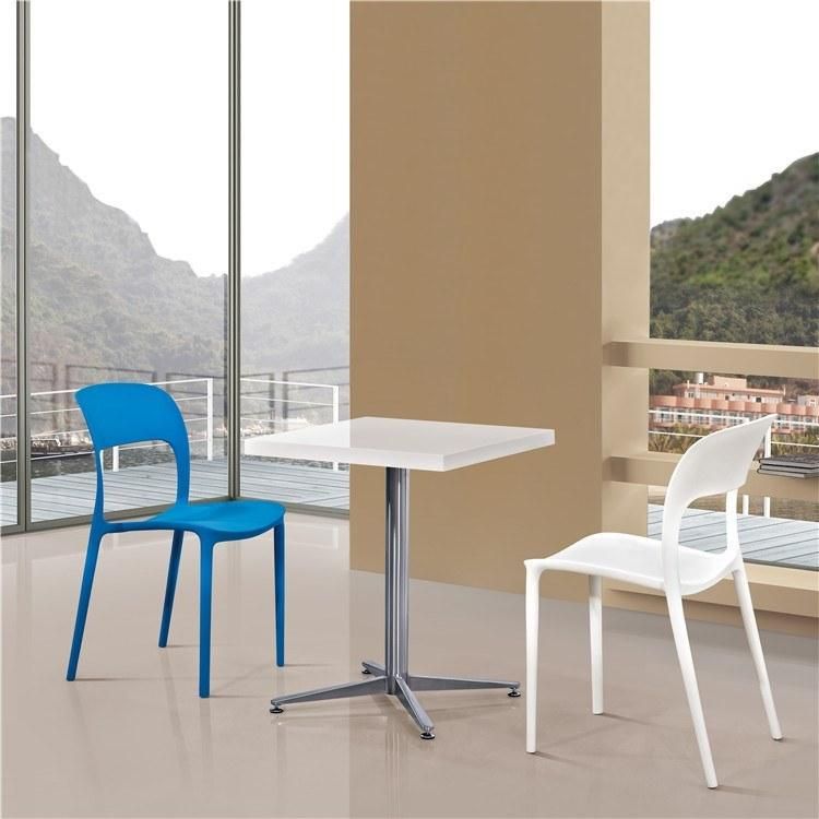 Sillas De Platico Modern Hotel Room Furniture Rental Portable Plastic Garden Chair for Event