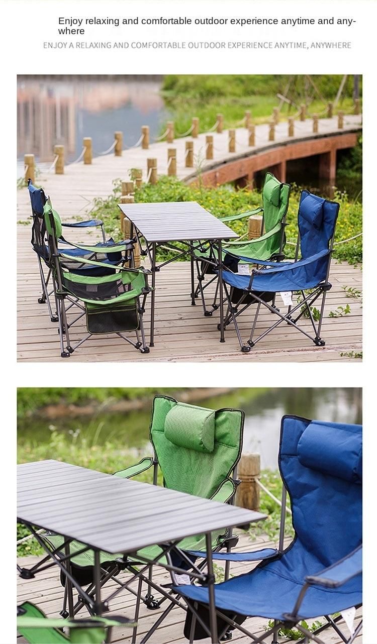 Outdoor Folding Table Camping Supplies Camping Portable Barbecue Picnic Table Self Driving Tour Large Dining Table