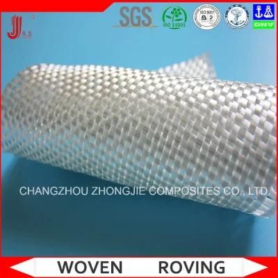 Good Transparency E-Glass Woven Roving Cloth 600GSM