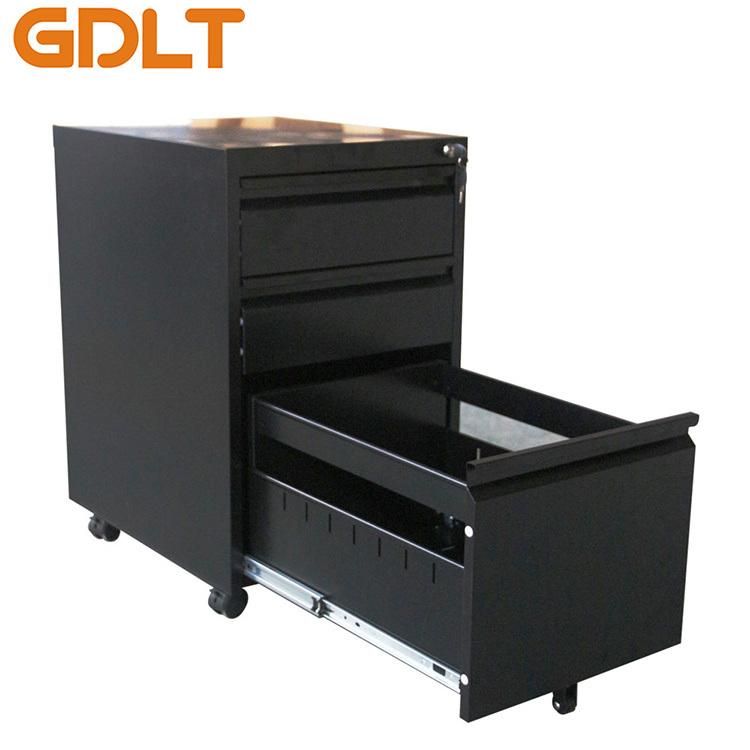 Black Office Furniture Low Price Mobile Filing Cabinet