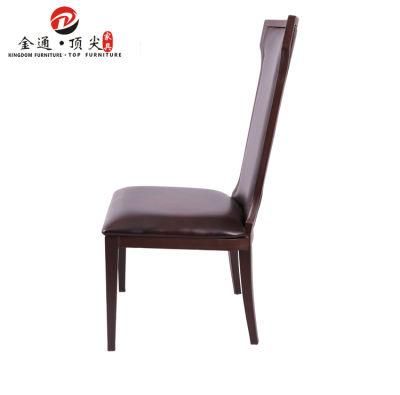 Restaurant Furniture Hotel Modern High Back Ring Used Banquet Fabric Indoor Tufted Dining Room Chair