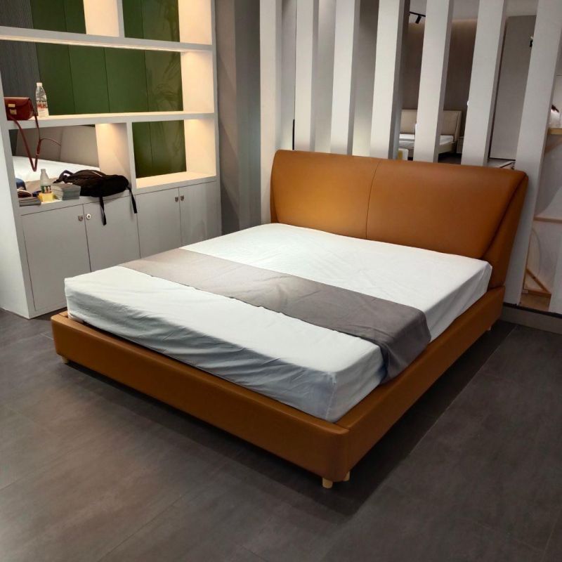 New Design Bedroom Bed Metal Frame Durable Factory Price Bed