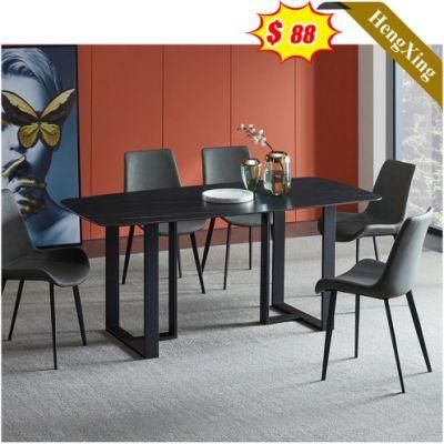 Light Luxury Modern Home Restaurant Dining Furniture Wooden Restaurant Table Dining Table (UL-21LV2034)