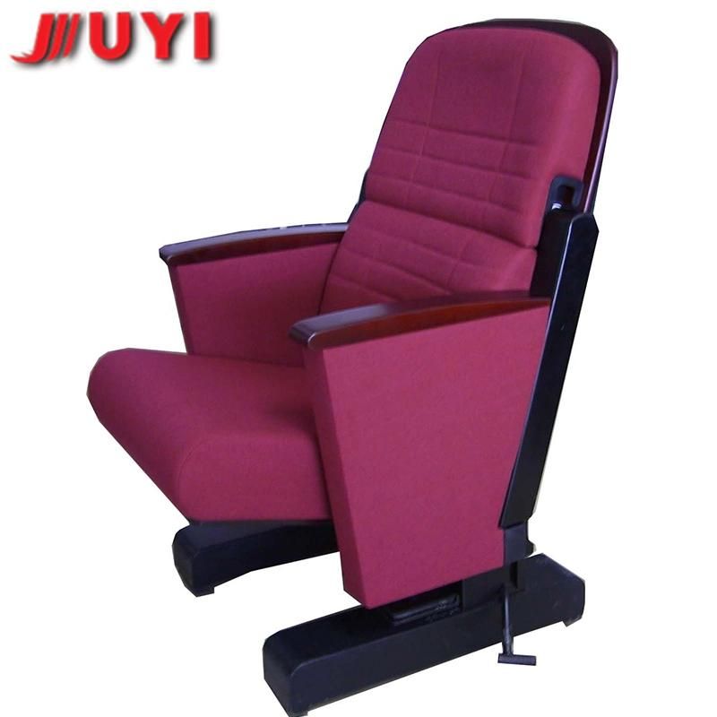 Jy-602 Folding Cover Fabric Church for Sale Pulpit Stackable Theater Sale Used Hot Selling Conference Padded Church Chair